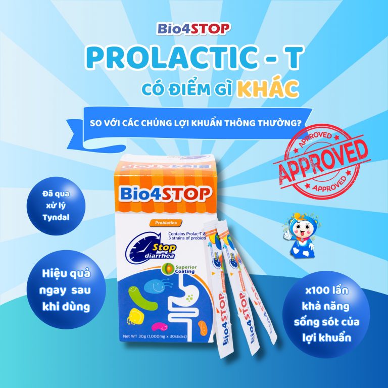 Khám phá sức mạnh của men vi sinh bao kép Bio4STOP