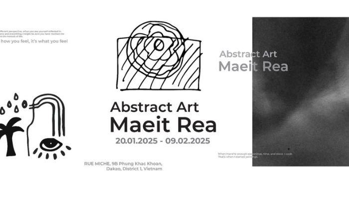 [HCM] Triển Lãm Cá Nhân “Abstract Art” | “Abstract Art” By Maeit Rea 2025 (Miễn Phí Tham Dự)