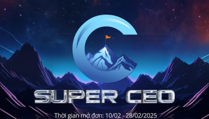 [Toàn Quốc] Cơ Hội Nhận 10.000.000 VNĐ Từ Cuộc Thi Super CEO 2025 (Miễn Phí Tham Dự)