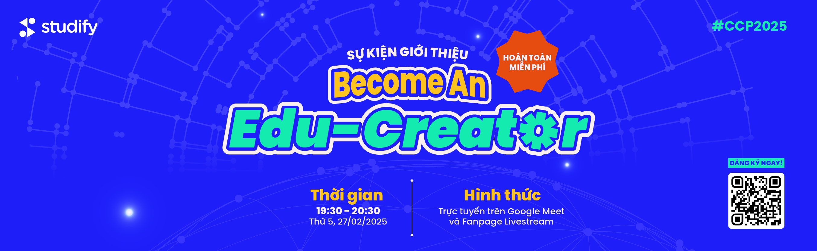 [SỰ KIỆN TRỰC TUYẾN MIỄN PHÍ] BECOME AN EDU-CREATOR