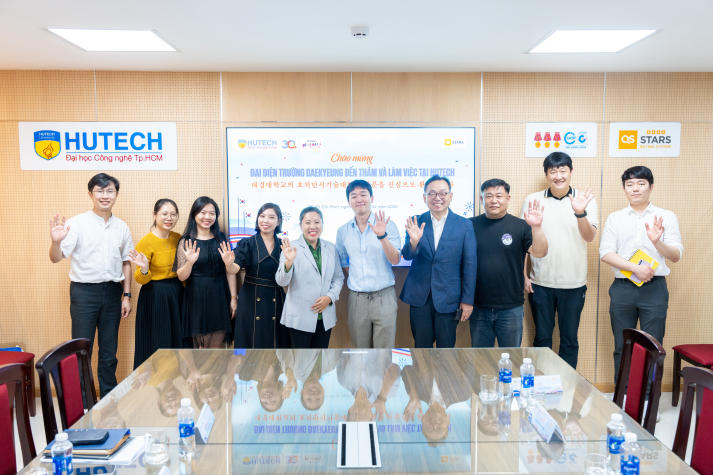 HUTECH và Đại học Daekyeung (Hàn Quốc) hợp tác phát triển chương trình đào tạo quốc tế Main Logo