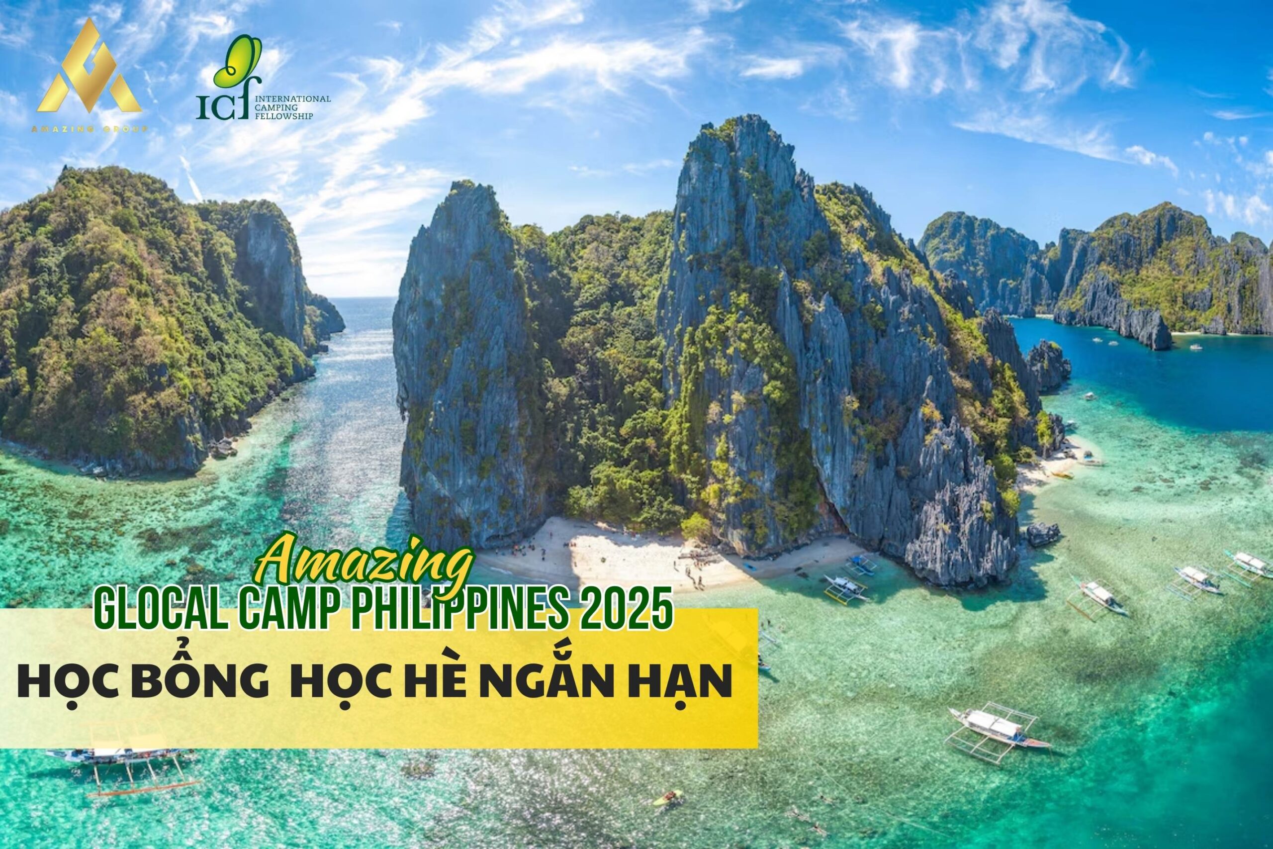 [PHILIPPINES] HỌC BỔNG DU HỌC HÈ NGẮN HẠN VÀ CƠ HỘI TRỞ THÀNH ĐẠI SỨ CHO CHƯƠNG TRÌNH AMAZING GLOCAL CAMP 2025