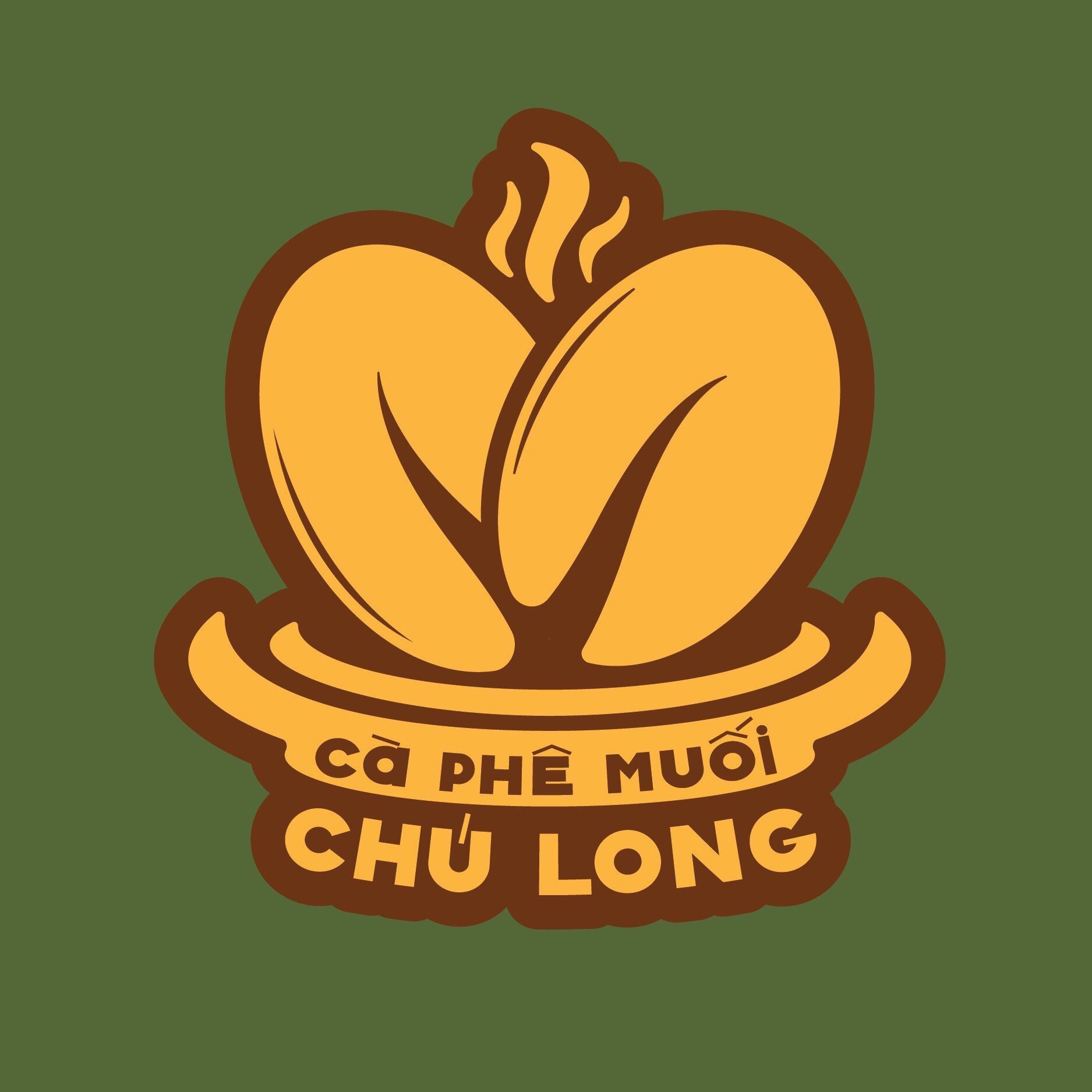 Cà phê muối Chú Long Main Logo