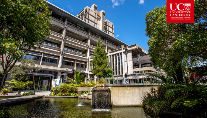 [New Zealand] Học Bổng Toàn Phần Bậc Cử Nhân Và Sau Đại Học Tại University Of Canterbury 2025 Main Logo