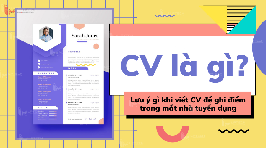 Hướng Dẫn Viết CV Từng Bước, Cá Nhân Hoá Cho Mỗi Người Main Logo